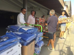 Recovery work on St. Barths