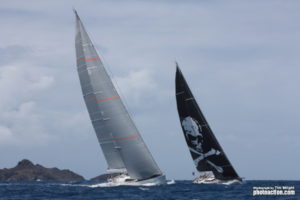 SPIIP racing at 2-17 St. Barths Bucket Regatta