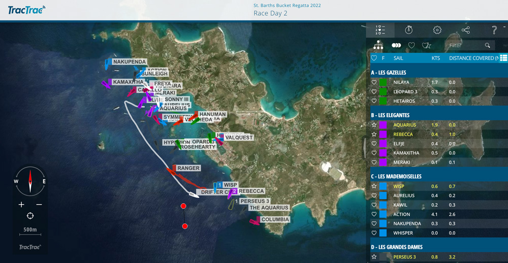 TracTrac.com race replay.