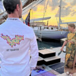 Photograph of a yacht hop at the 2023 St Barths Bucket Regatta.