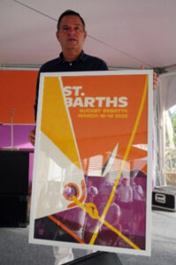 The 2023 St Barths Bucket Regatta poster.