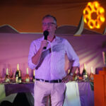 Vincent Berton, Préfet of the islands of St. Barths and St. Martin, welcoming all at 2023 St Barths Bucket Regatta.