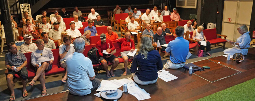 SYRA 21 March 2024 meeting in St Barths.