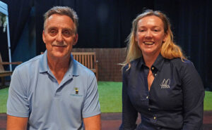 Peter Craig and Shirley Robertson.